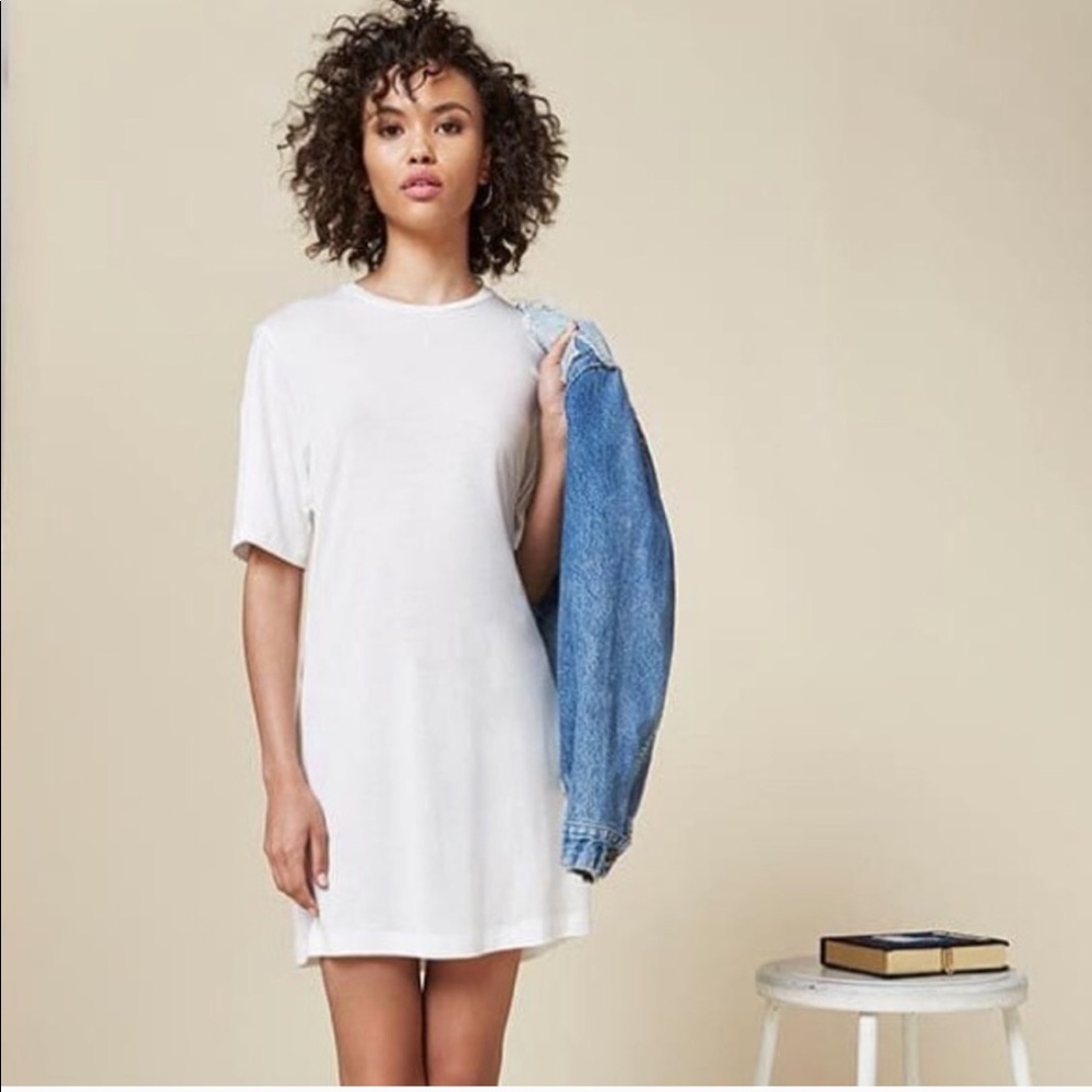 Reformation Dozer Dress in White